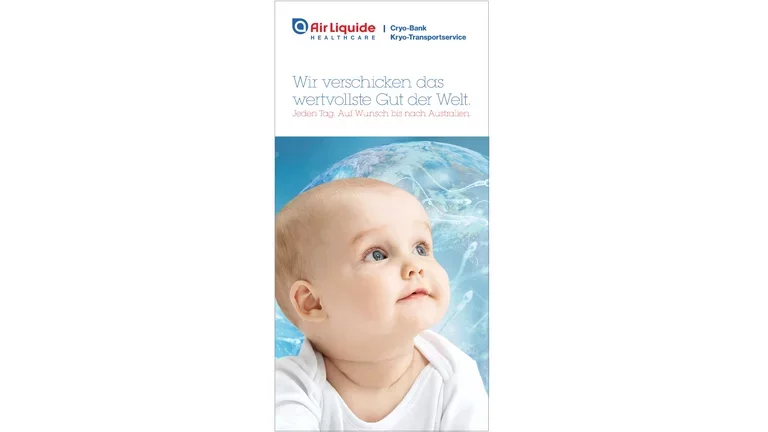 Cryo-Bank Transportservice Broschüre