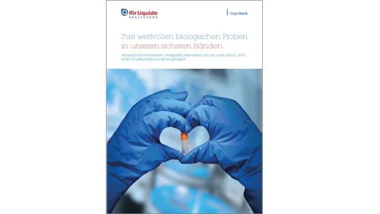 Cryo Bank Krefeld Langzeitlagerung Broschüre