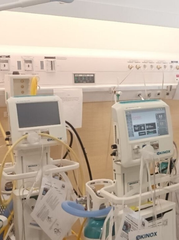 SoKINOX NeXT von Air Liquide Medical ist flexibel und mobil in komplexen klinischen Umgebungen.