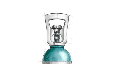 VasoKINOX™ 800 ppm (Mol/Mol): Medizinisches Stickstoffmonoxid von Air Liquide.