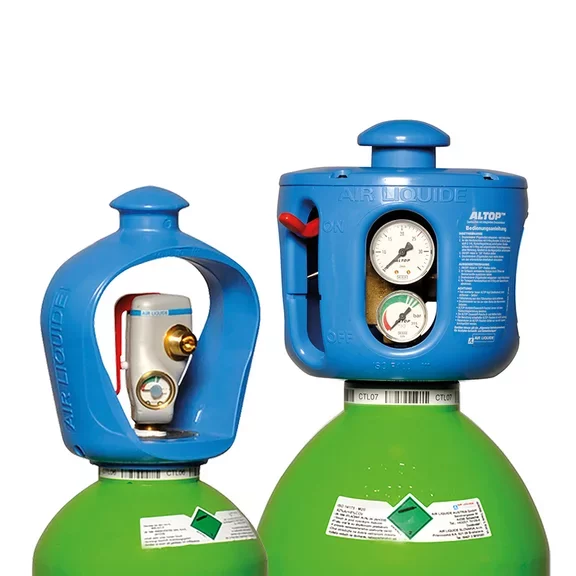 Gase von Air Liquide Medical speziell für Ihren Bedarf