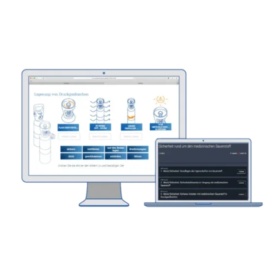Training Sauerstoff Umgang