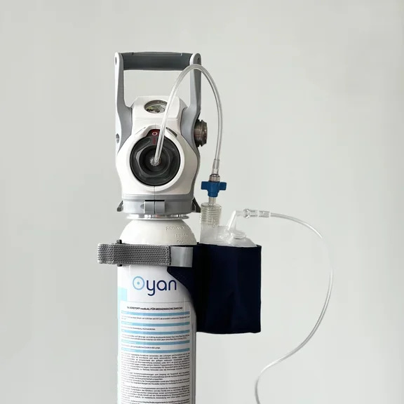 Sauerstoffflasche Tasche für Befeuchtung